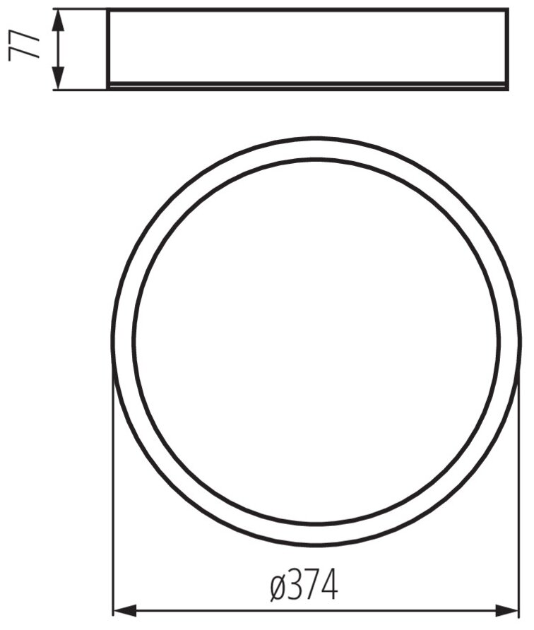 Настенно-потолочный светильник Kanlux Jasmin 370-W 23124 - фотография № 8