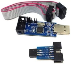 Программатор AVR USBASP 2,0 с адаптером 10pin - 6pin