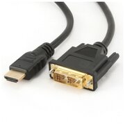 Gembird Cablexpert HDMI-DVI 19M/19M 1.8m Single Link Black CC-HDMI-DVI-6