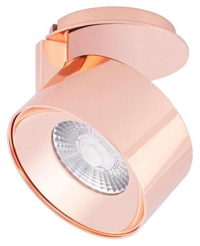 Модуль светодиодный PLURIO-LAMP-R77-9W Warm3000 (COP, 36 deg, 2-2, 38V, 200mA) (Arlight, Металл)