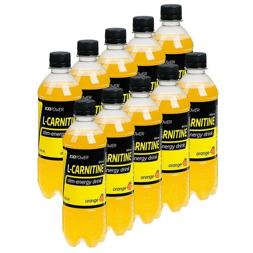 фото Напиток l-карнитин xxi l-carnitine 10х0,5л апельсин /без сахара/ жиросжигатель для похудения женщин и мужчин xxi power