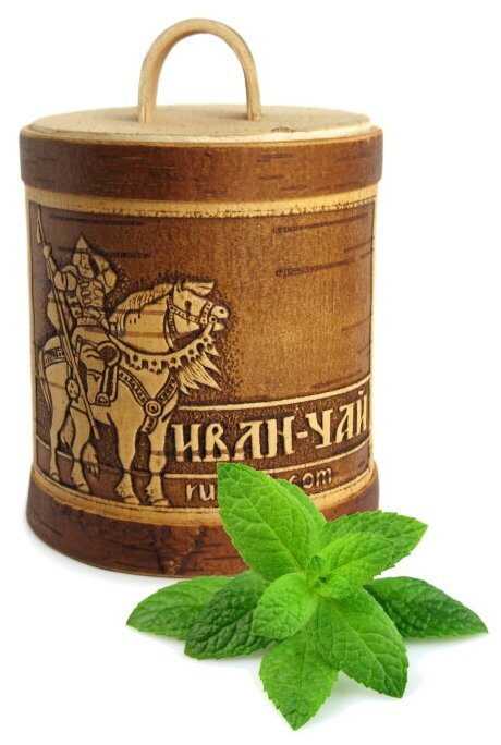 Иван-чай Русский дух гранулированный с мятой ферментированный в туеске 150г.