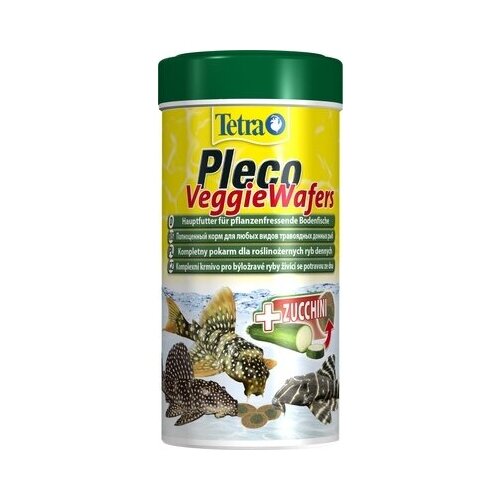 Tetra (корма) Корм для всех видов травоядных донных рыб пластины Pleco Wafers 199118 | Pleco Wafers 0,11 кг 36334 (2 шт)
