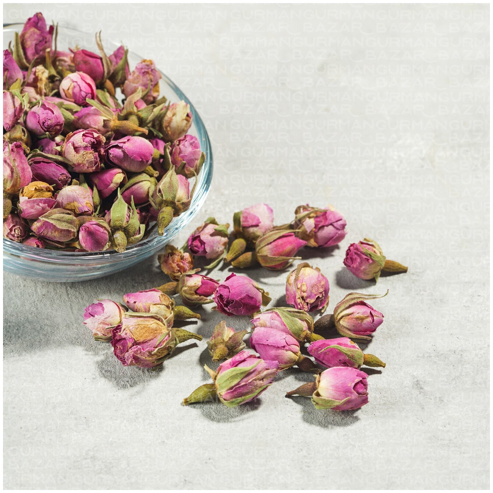 Ceremony Настоящий цветочный чай из Бутонов Роз Мей Гуй Хуа Бао 50 г (Rose Buts Tea, Роза Юньнаньская, Бутоны китайской розы)
