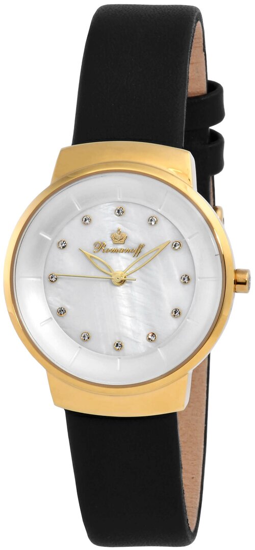 Наручные часы Romanoff 40547/1A1BL, белый, золотой