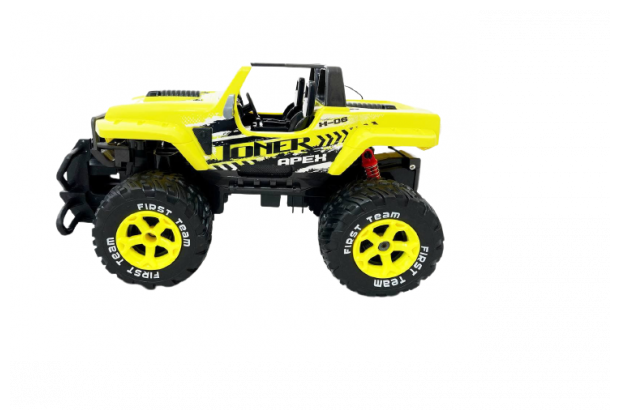 Радиоуправляемый внедорожник Jeep Wrangler Hurricane - w3808-yellow [Winyea]