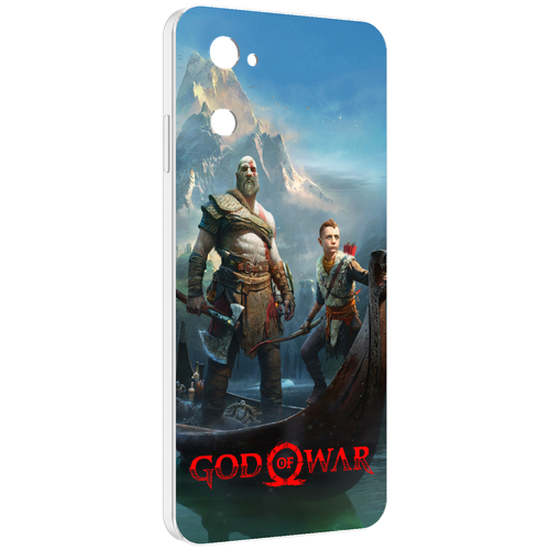 Чехол MyPads God Of War Кратос Атрей для UleFone Note 12 / Note 12P задняя-панель-накладка-бампер чехол mypads god of war кратос для ulefone note 10p note 10 задняя панель накладка бампер