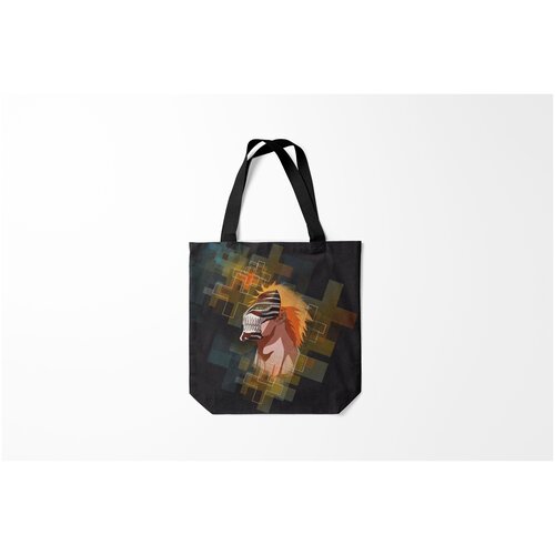 фото Сумка-шоппер / 40х40 см / аниме / блич. маска burnettie