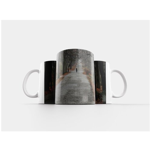 фото Кружка "зима, снег, пейзаж" 320 мл lotsprints