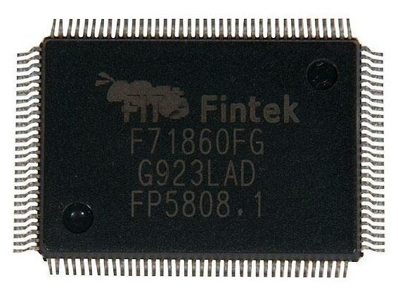 Мультиконтроллер Renesas C.S F71860FG PQFP-128, 02G078000600