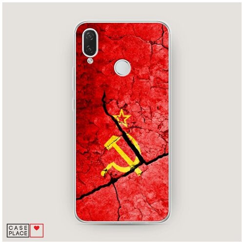фото Чехол силиконовый huawei p smart plus ссср case place
