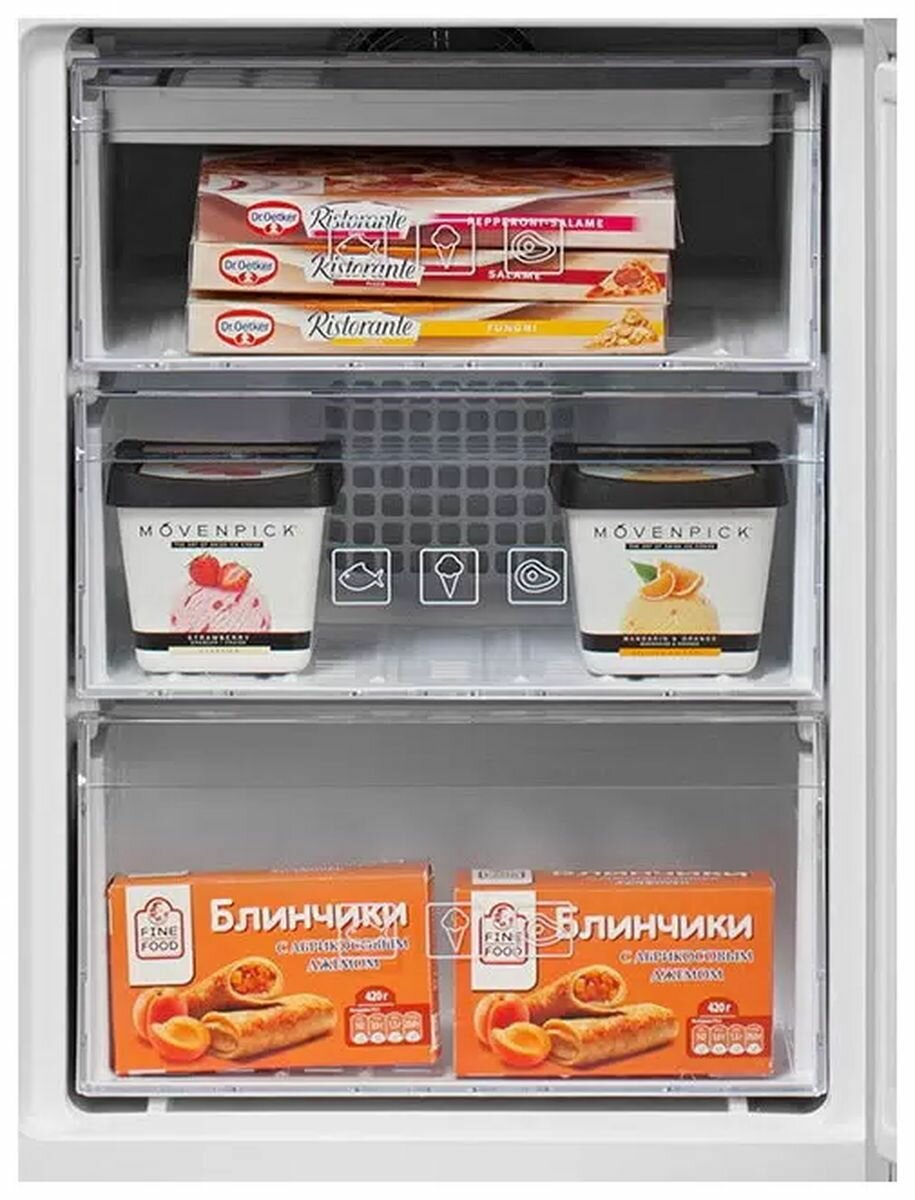 Холодильник Beko двухкамерный серебристый - фото №17