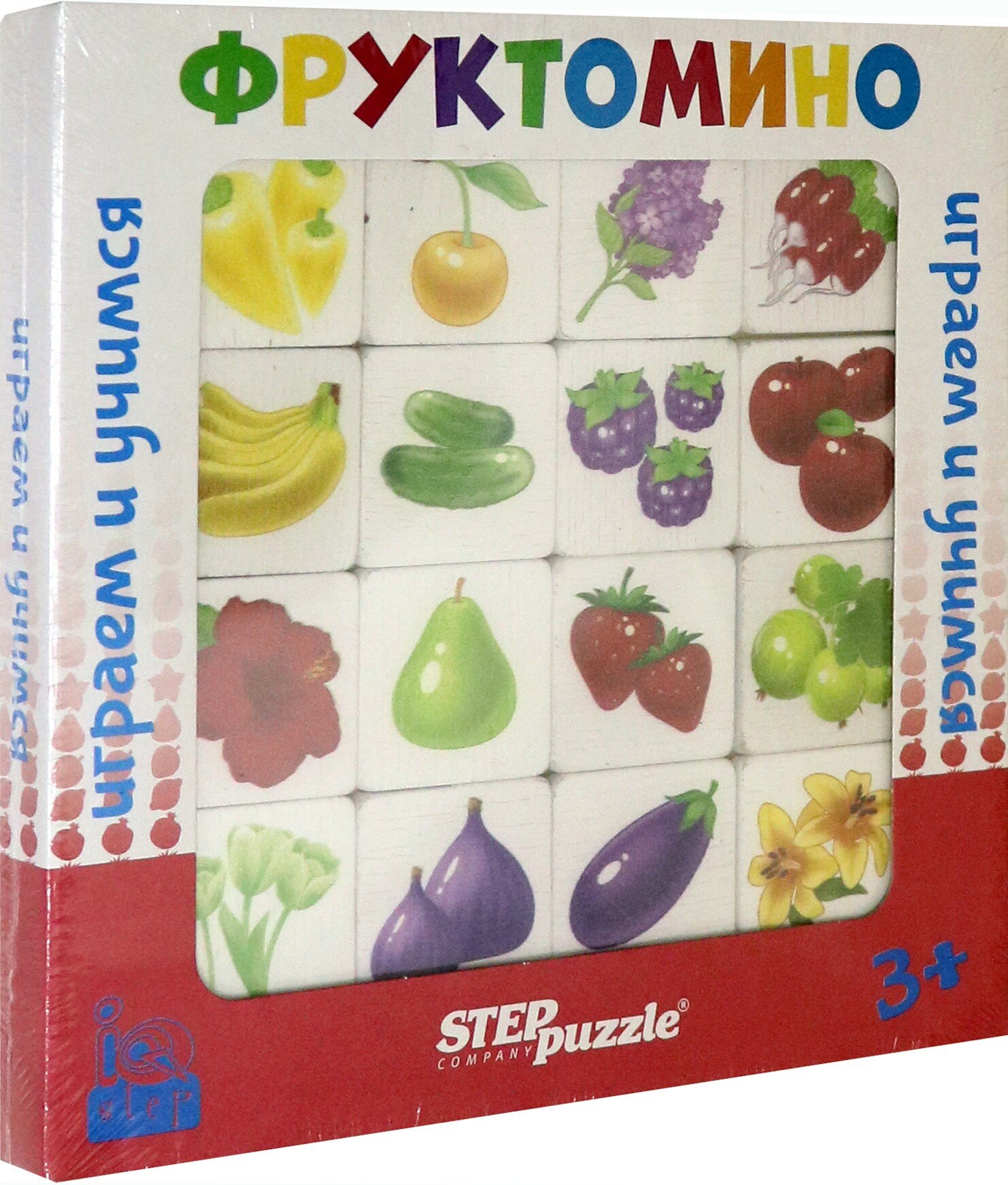 Развивающая игра из дерева "Фруктомино" (89837) Степ Пазл - фото №15
