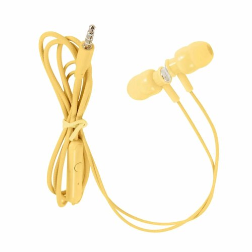 Наушники-гарнитура mObility mt-03 желтые 181000₽