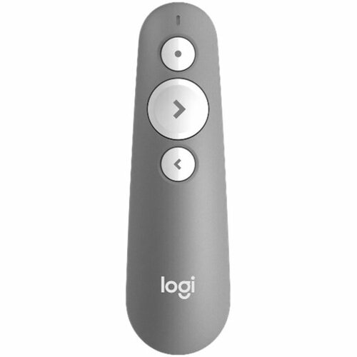 Презентер Logitech R500s Mid Grey (910-006528) мышь беспроводная logitech mx anywhere 3 pale grey 2 4ghz bt арт 910 006001 m n mr0083 c u0008