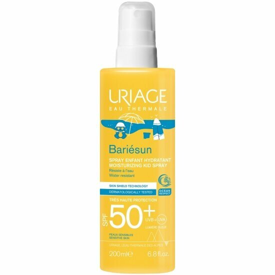 Увлажняющий спрей для детей Uriage Bariesun SPF 50+ 200 мл.