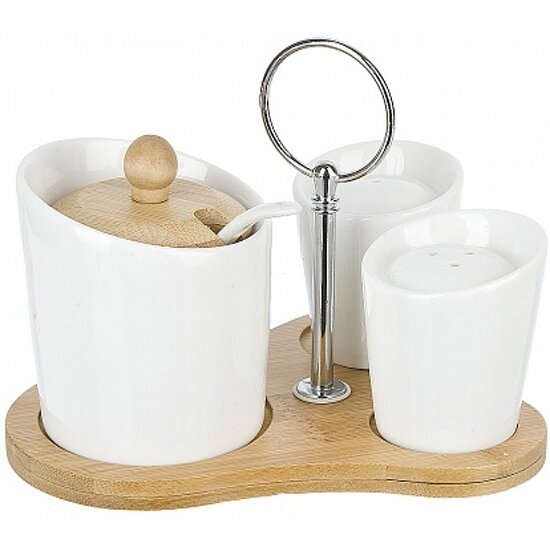 Набор для специй из 3-х предметов Best Home Porcelain 