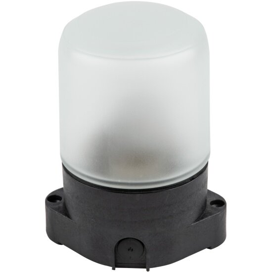 Светильник светодиодный влагозащищенный Uniel UWL-K01R 60W/E27 IP65 BLACK для бань и саун