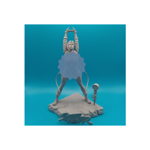 Фигурка под роспись Street Fighter. Кэмми Уайт (Cammy White)