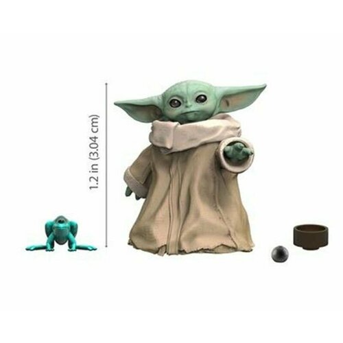 Фигурка с аксессуарами серии Звездные войны Сериал Мандалорец Грогу Малыш Йода 3 см 469₽