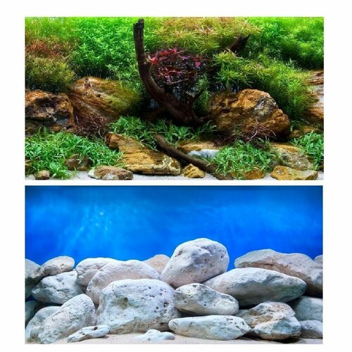 Фон Aqua Garden/Bright Stone (рулон 30 см/15 м) по 10см