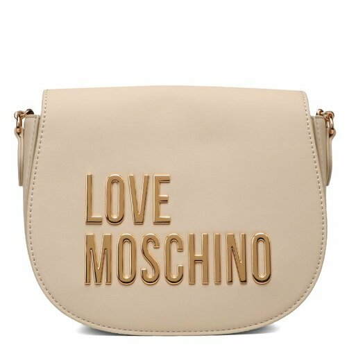 фото Сумка кросс-боди love moschino, бежевый