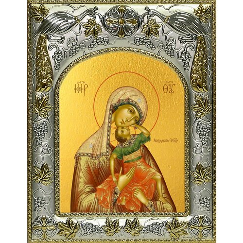 Икона Акидимская икона Божией Матери (Взыграние младенца)