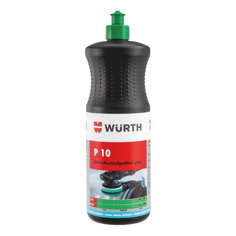Паста полировальная Р10 Plus, крупноабразивная, 1 кг, WURTH
