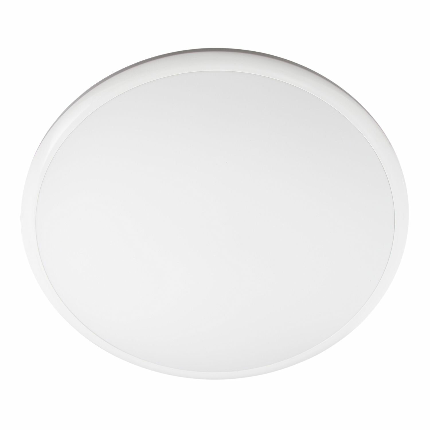 Люстра потолочная светодиодная на кухню Maple Lamp PL-3848-WHITE, белая, 48 Вт (15 кв м) — фото 1