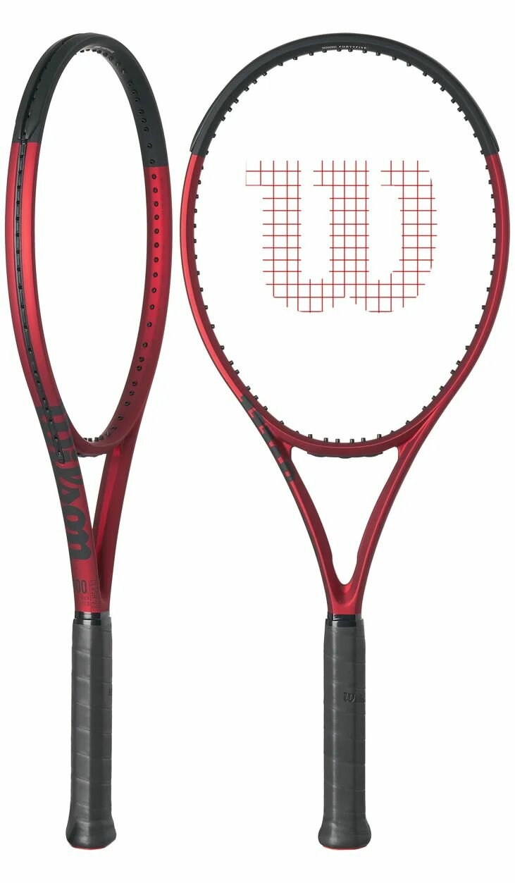 Теннисная ракетка Wilson Clash 100L (280г) V2 ручка 2