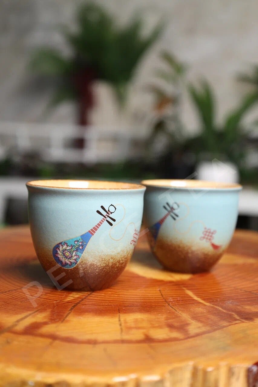 Набор для чаепития Peace Tea "Укулеле", керамика, на 2 персоны — фото 1