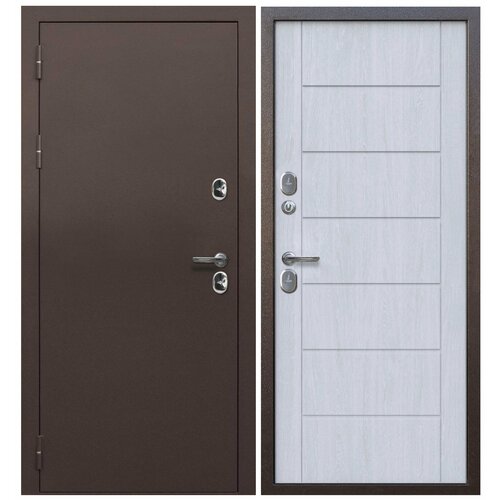 Дверь 11 см ISOTERMA Медный антик Темный кипарис 96L