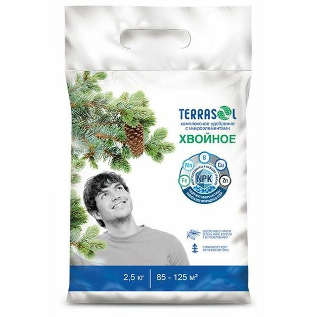 Удобрение Хвойное 2 5кг террасол фаско