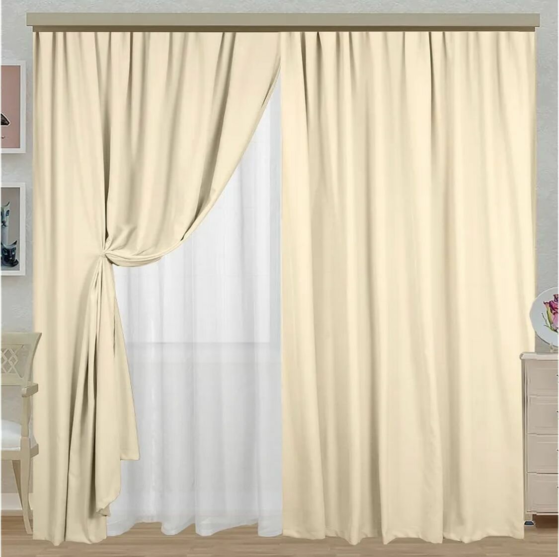 Штора гостиная Blackout 200х270см 1шт