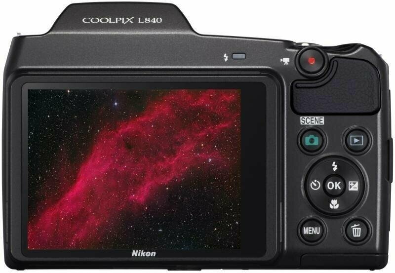 Фотоаппарат Nikon Coolpix L840, черный — фото 1