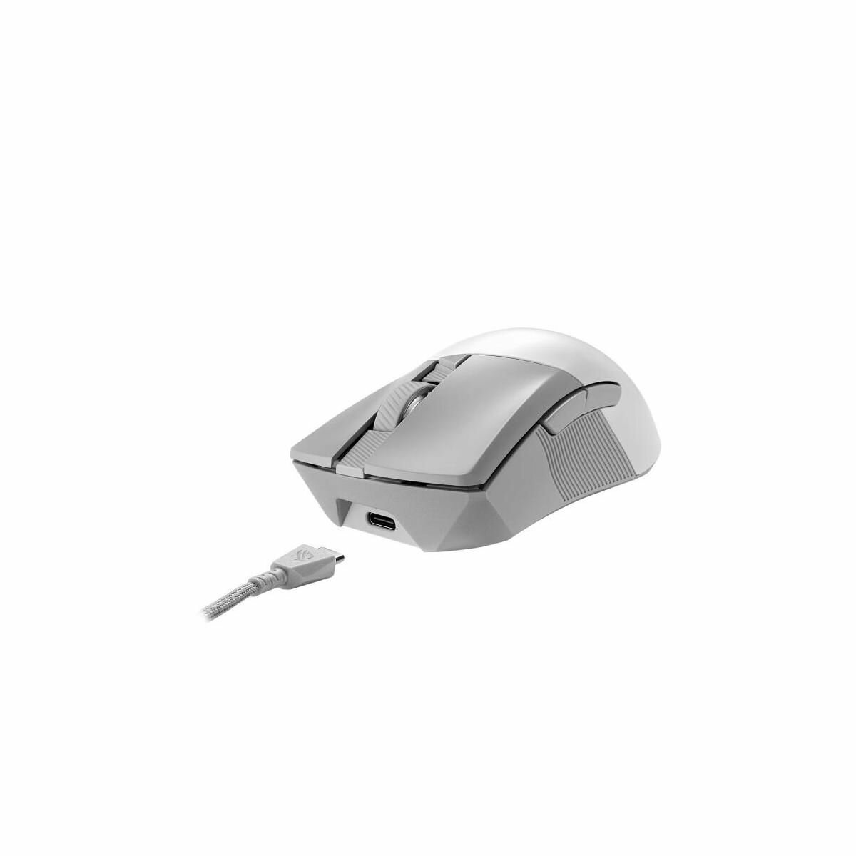 Мышь ASUS P711 ROG GIII WL AIMPOINT/WHT /MS, AIMPOINT, 6 BUTTONS, 36000DPI, WHT — фото 1