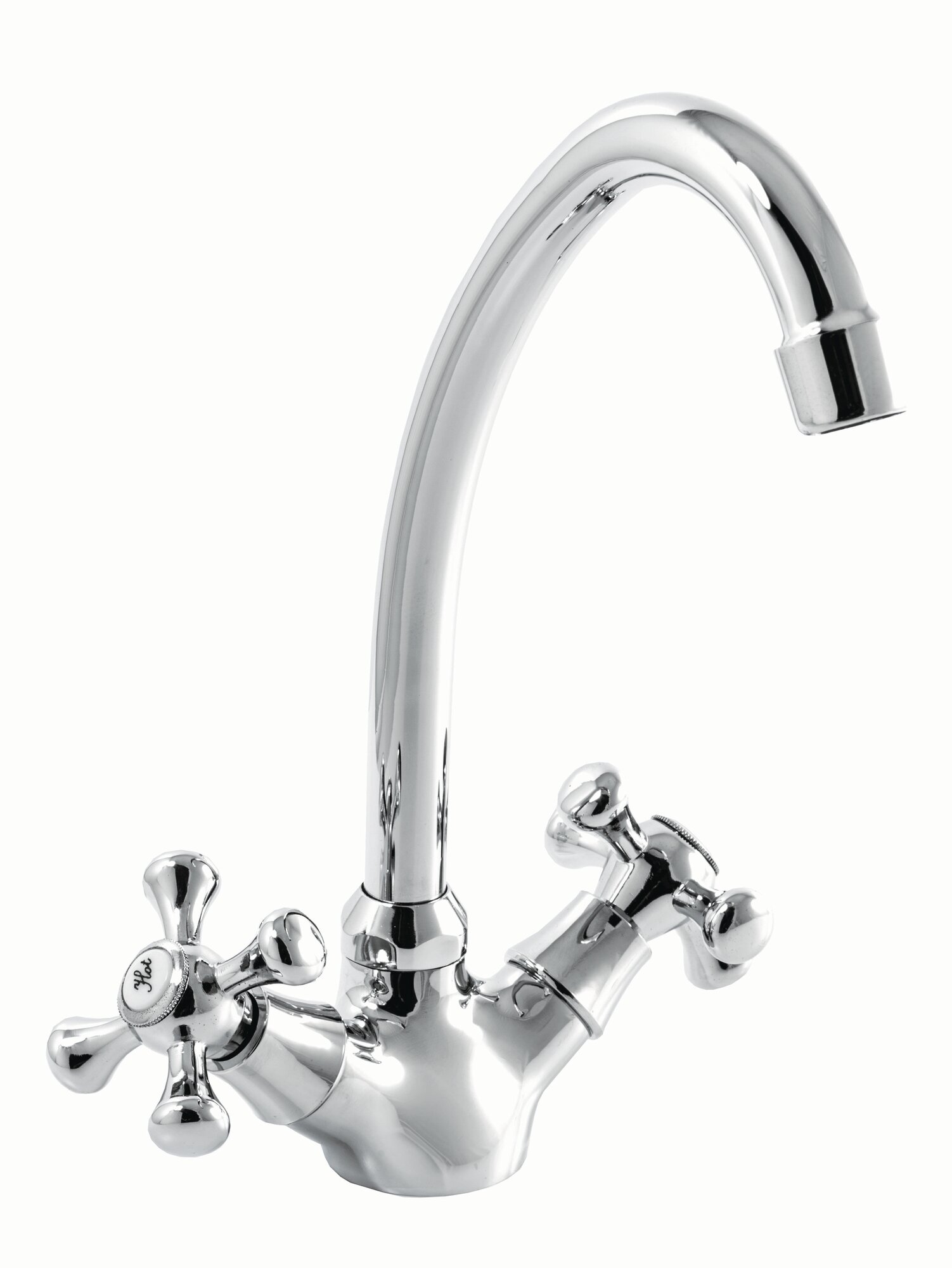 Смеситель для кухни SANTREK AQUA-405 "CLASSIC" 1/2 м/к Крест SL594