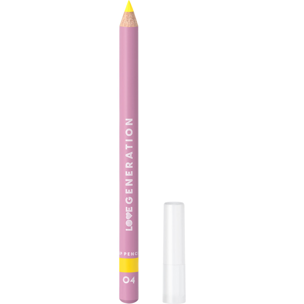 Карандаш для глаз Love Generation Eye Pencil, тон 04 желтый, 1.2 гр