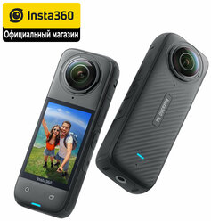 Экшн-камера Insta360 X4 CINSABMA 8K, одонепроницаемая камера , черный