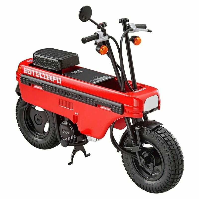 Сборная модель Машинка aoshima-006290 1/12 HONDA AB12 MOTOCOMPO 1981 Motorcycle model kit