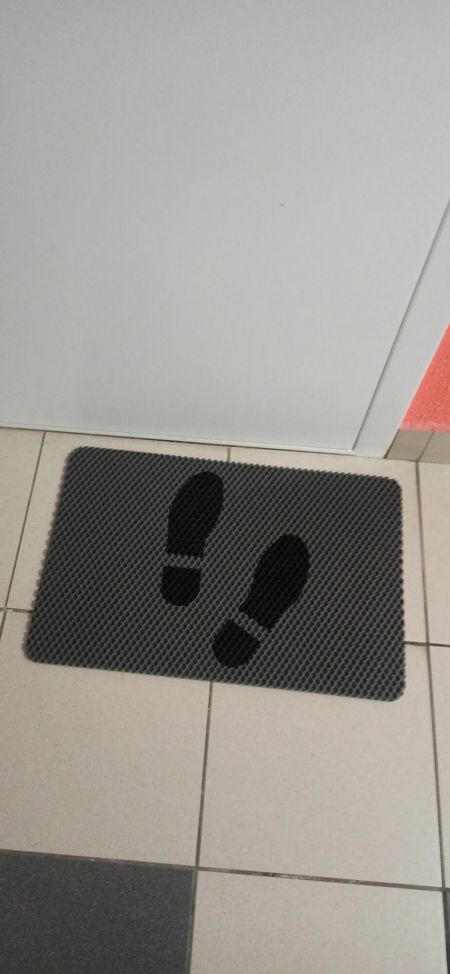 Придверный коврик 58х38 см. из ЭВА материала с надписью