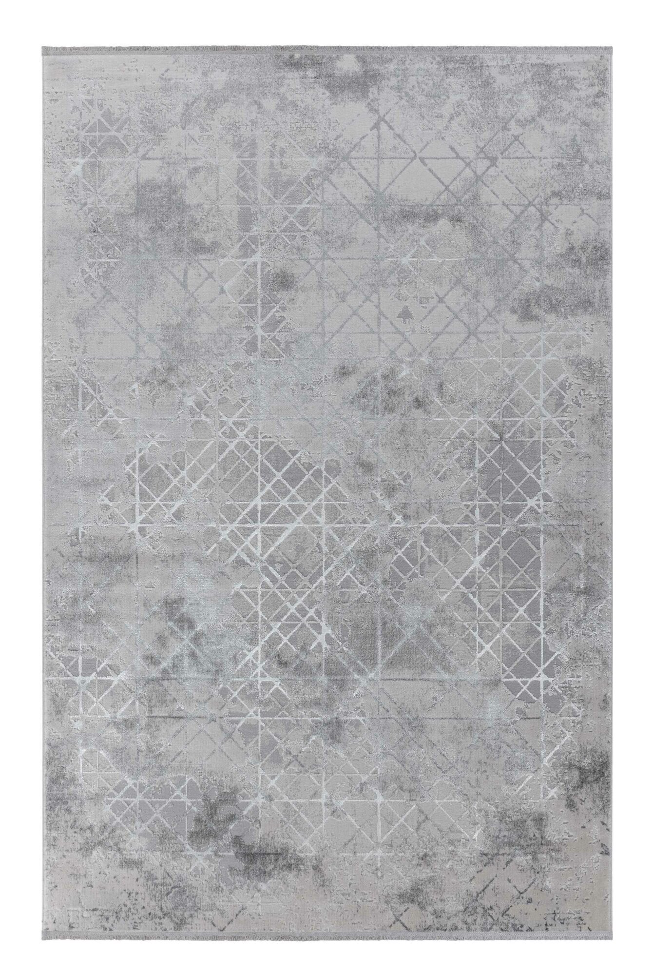 Ozkaplan karpet Ковер турецкий Leonidas B0746A Silver-Grey 0.8x1.5м