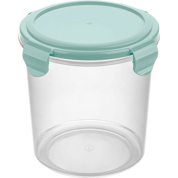 Контейнер для продуктов «Смарт Лок» с крышкой для СВЧ полипропилен 115 л прозрачный мятный (Restola)