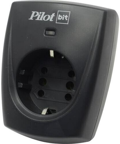 Сетевой фильтр Pilot bit GP 1 розетка стандарта Gadget parking с/з 16А / 3500 Вт