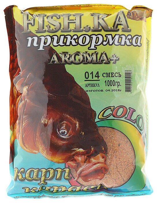 Прикормка Fish-ka Карп-Карась, вес 1 кг