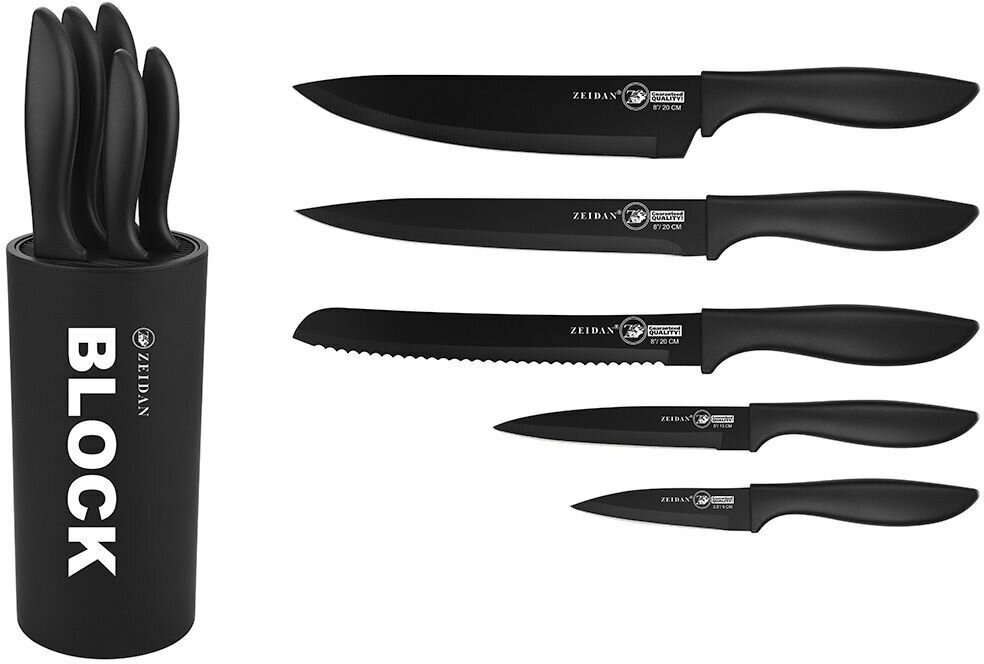 Набор ножей ZEIDAN Z-3125 6 предметов