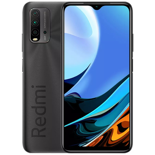 Сотовый телефон Xiaomi Redmi 9T NFC 4/128 ГБ RU, морская волна