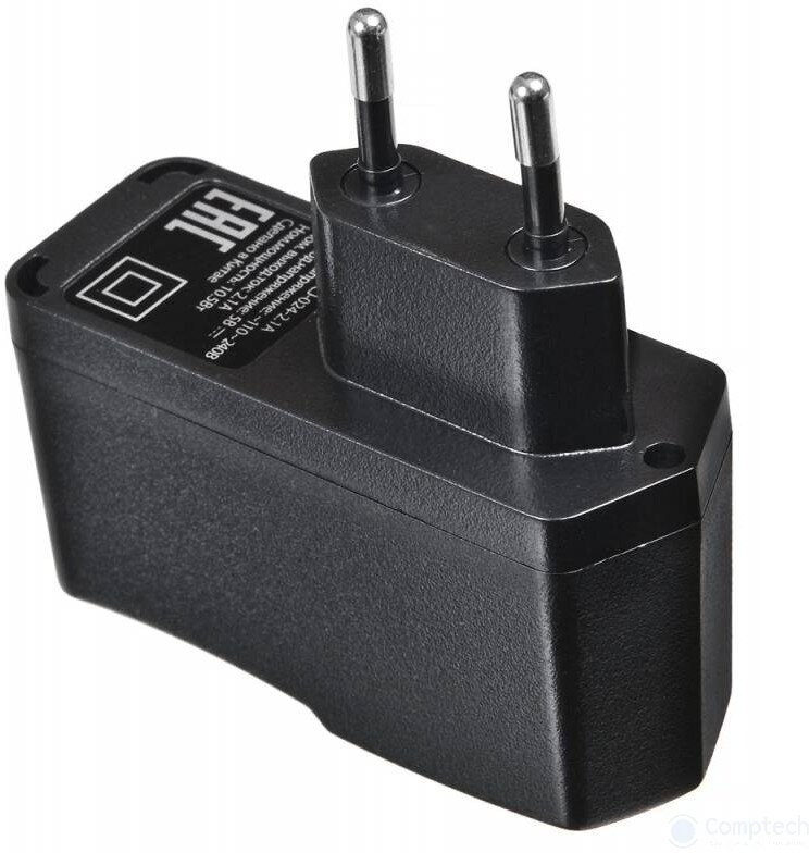 Сетевое зарядное устройство BURO , USB, 2.1A, черный - фото №7