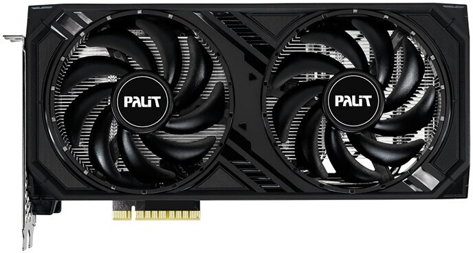 Видеокарта Palit GeForce RTX 4060 DUAL 1830MHz PCI-E 4.0 8192Mb 17000MHz 128-bit HDMI 3xDP NE64060019P1-1070D