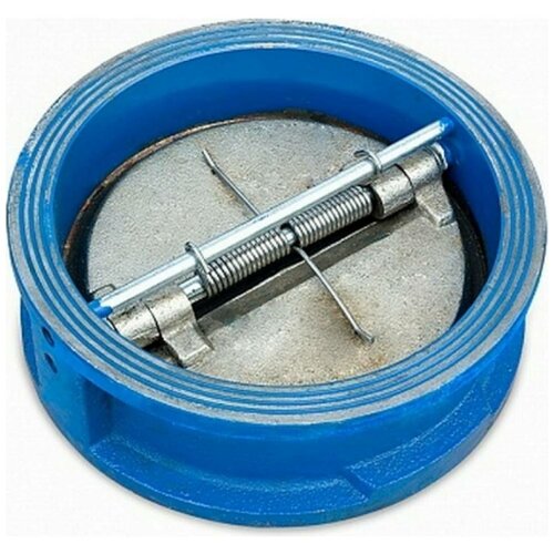 Обратный клапан CiДу80 Ру16 двухдисковый межфланцевый чугунный D100-01759